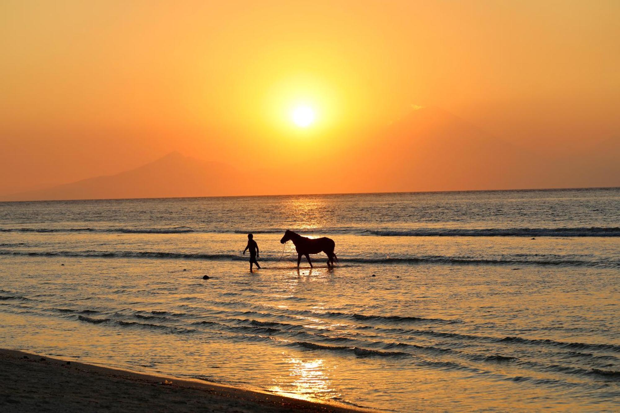 Villa Sunset Beach Gili Trawangan Dış mekan fotoğraf